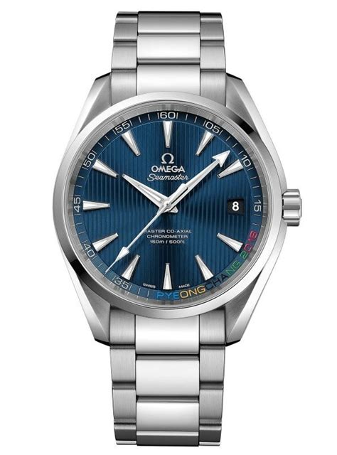 Where To Purchase Fake Omega Seamaster Pong Chang 2018 Olympic Games 